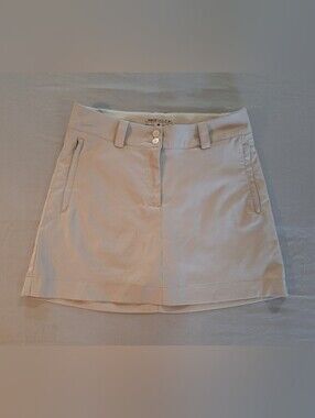 Nike Golf Dri-Fit Women’s Beige Golf Skirt Skort Size 4
